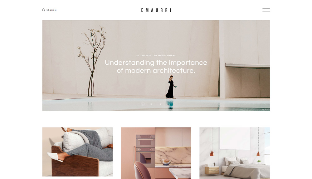 Emaurri - Architecture and Interior Design Theme