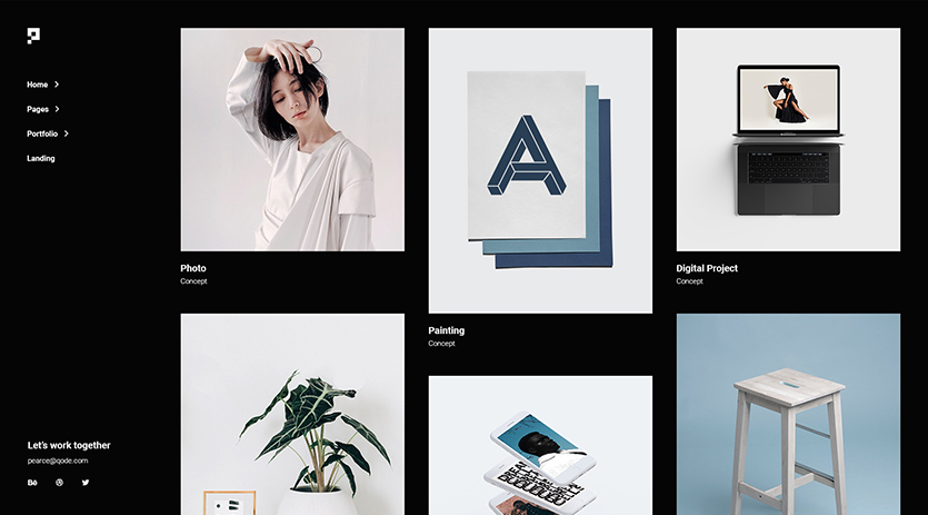 Pearce - Portfolio Theme