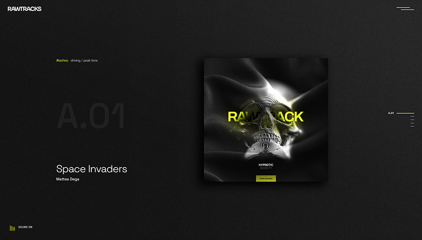 Rawtracks - Music & DJ Theme