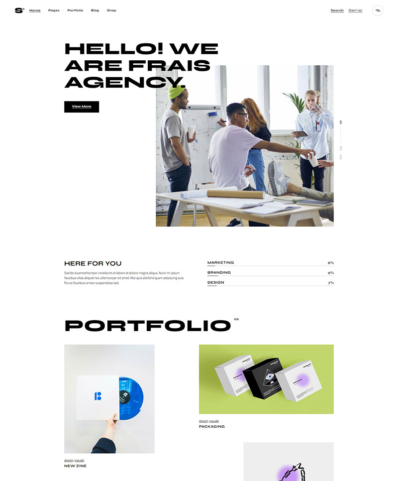 Shoshin - Digital Agency Theme