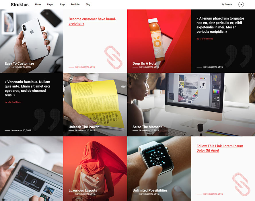 Struktur - Creative Agency Theme