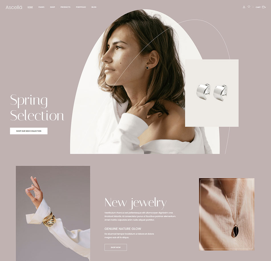 Ascellá - Jewelry Store Theme