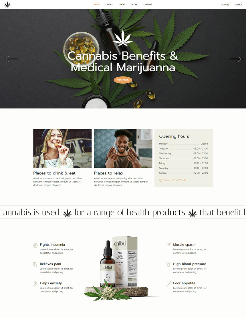 ChillBud - Medical Marijuana and Cannabis Theme