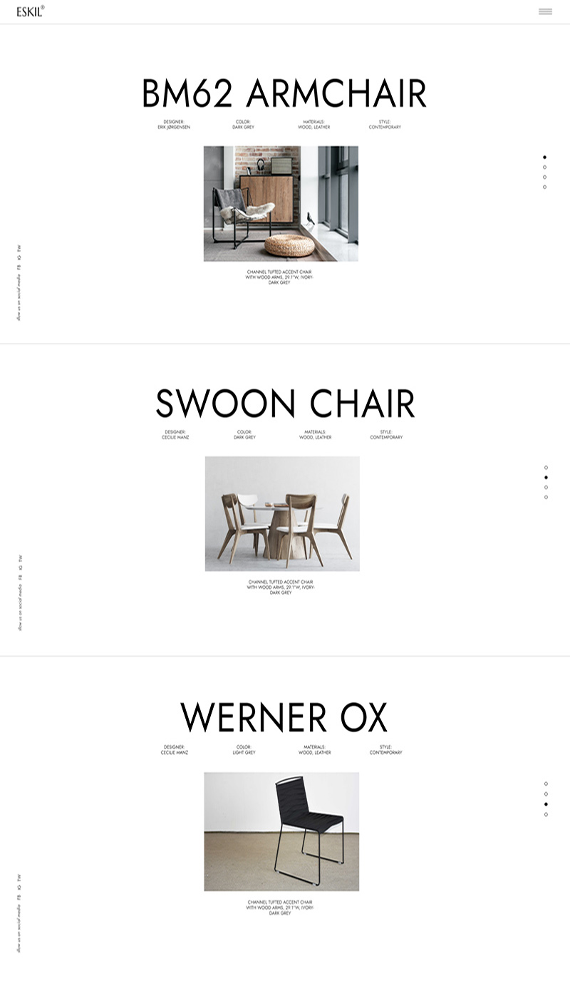 Eskil - Furniture Store Theme