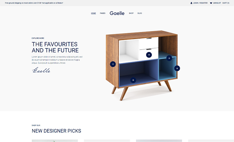 Gaelle - Elementor eCommerce Theme