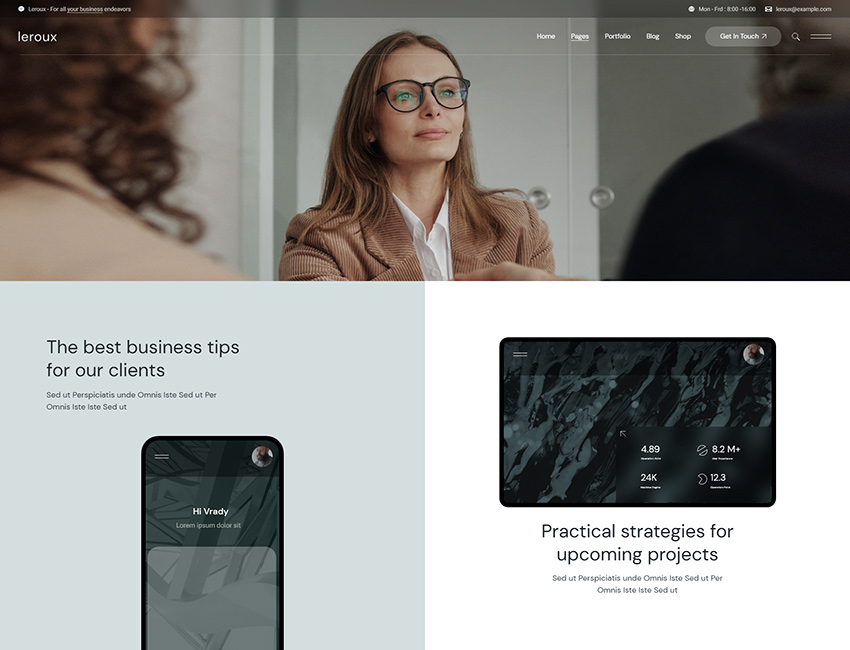 Alicia - Elementor Portfolio Theme