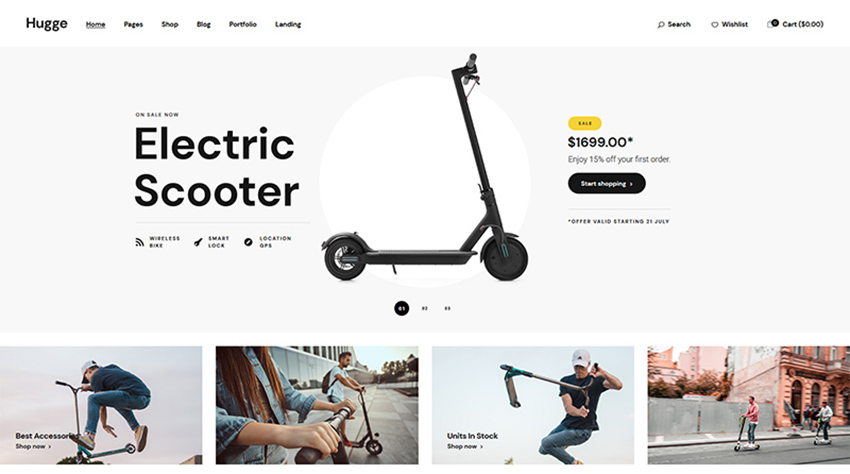 Hugge - Elementor WooCommerce Theme