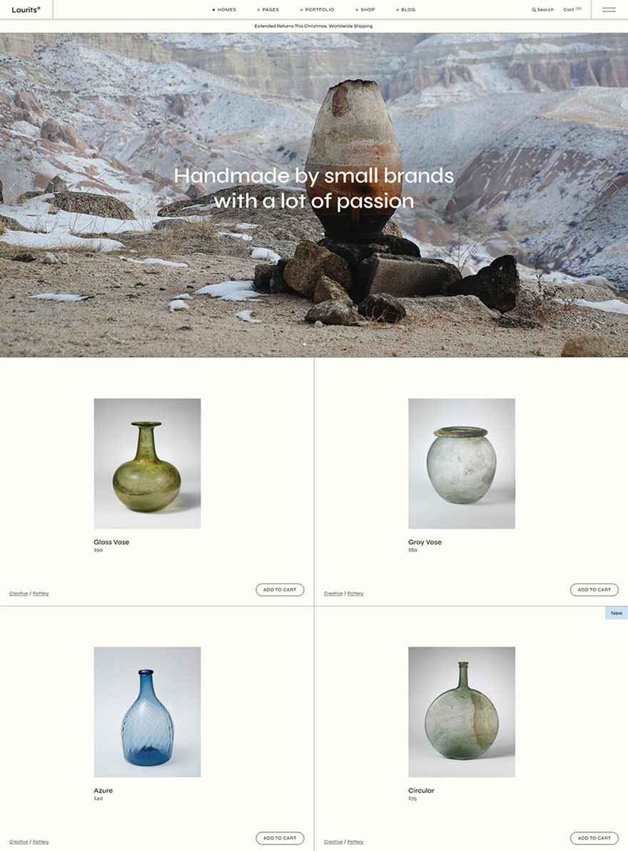 Laurits - Portfolio and Agency Theme