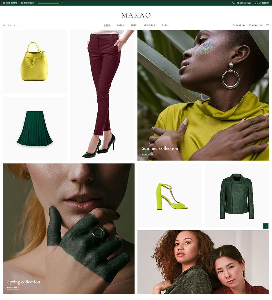 Makao - Fashion Shop WordPress Theme