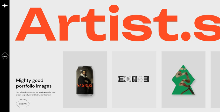 Donde - Artist Portfolio Theme