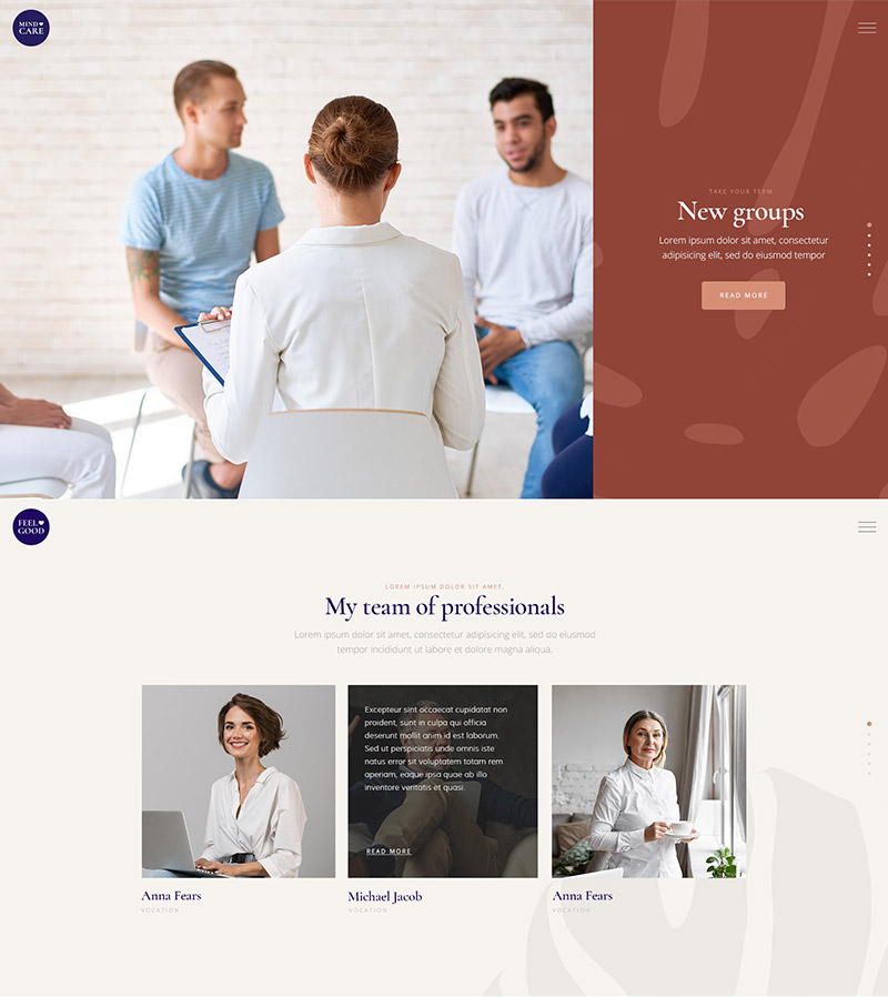 MindCare - Psychology and Counseling Theme