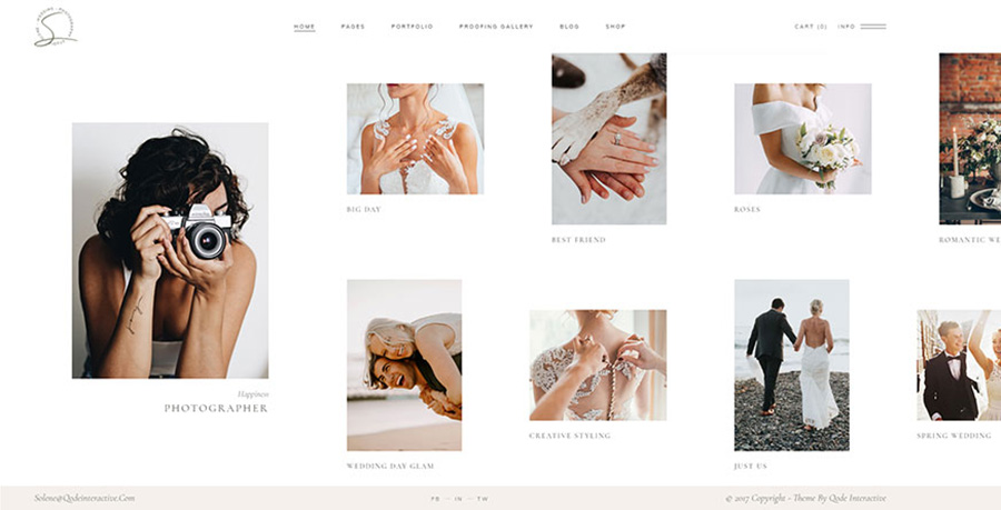 Solene - Wedding Photography Theme