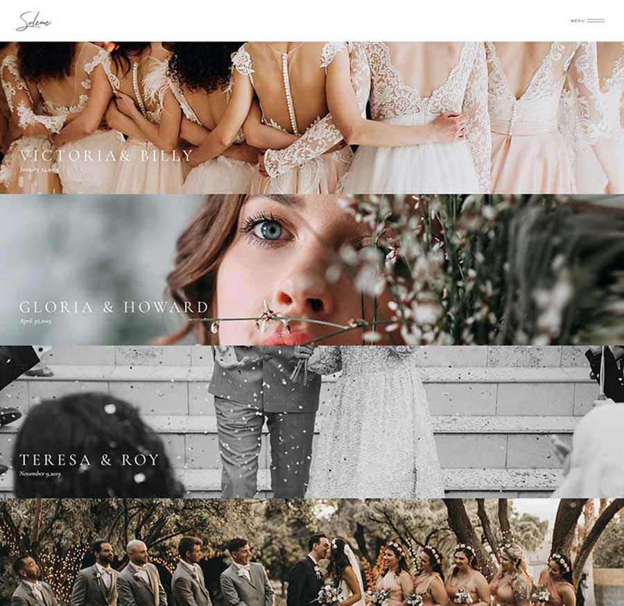 Solene - Wedding Photography Theme