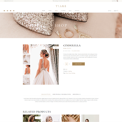 Tiare - Wedding Vendor Directory Theme