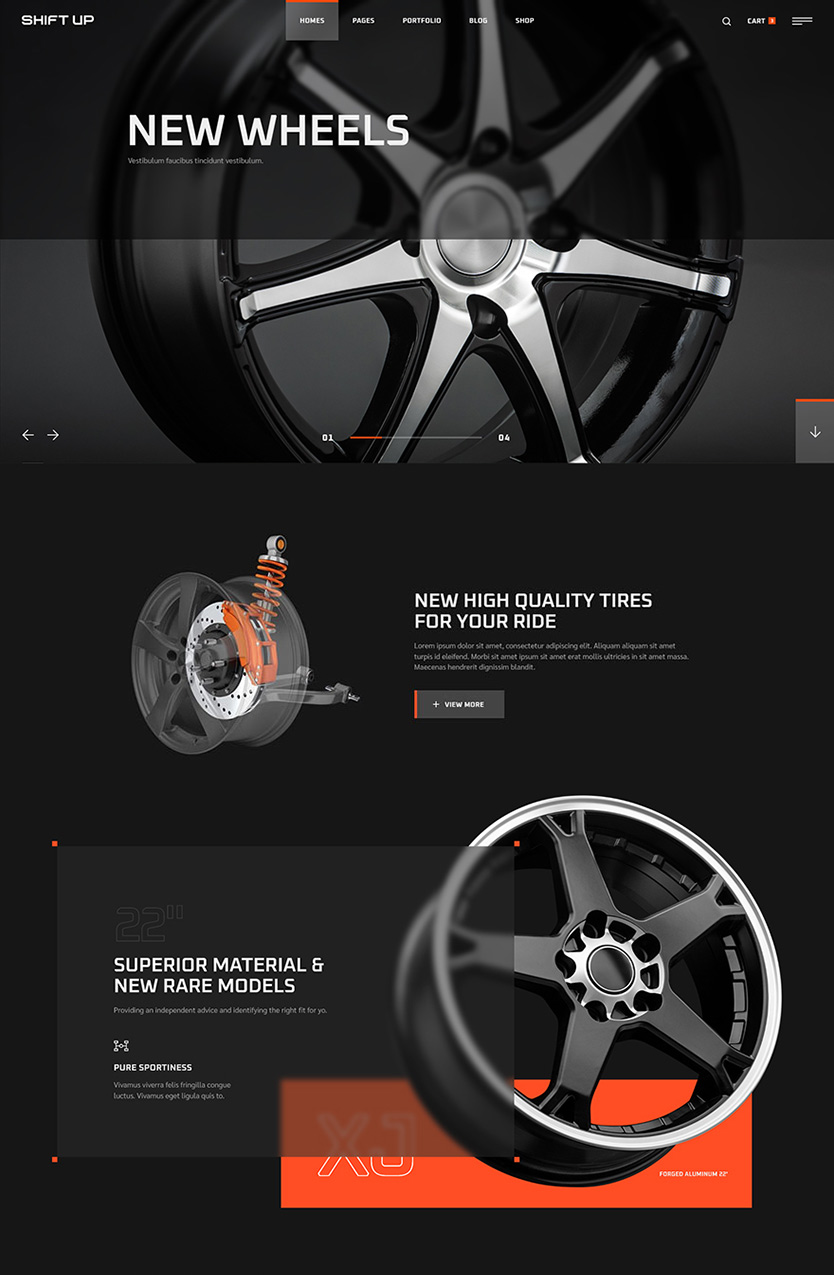 ShiftUp - Car Repair & Auto Services Theme