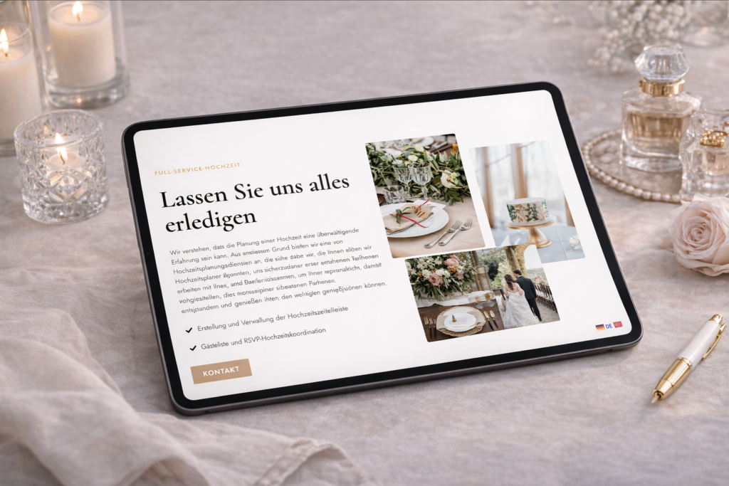 Chocolate Umbrellas Website Design, Berlin 20