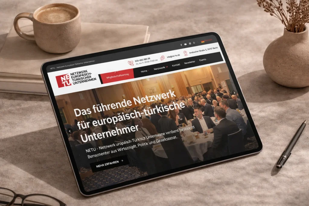 Chocolate Umbrellas Website Design, Berlin 35