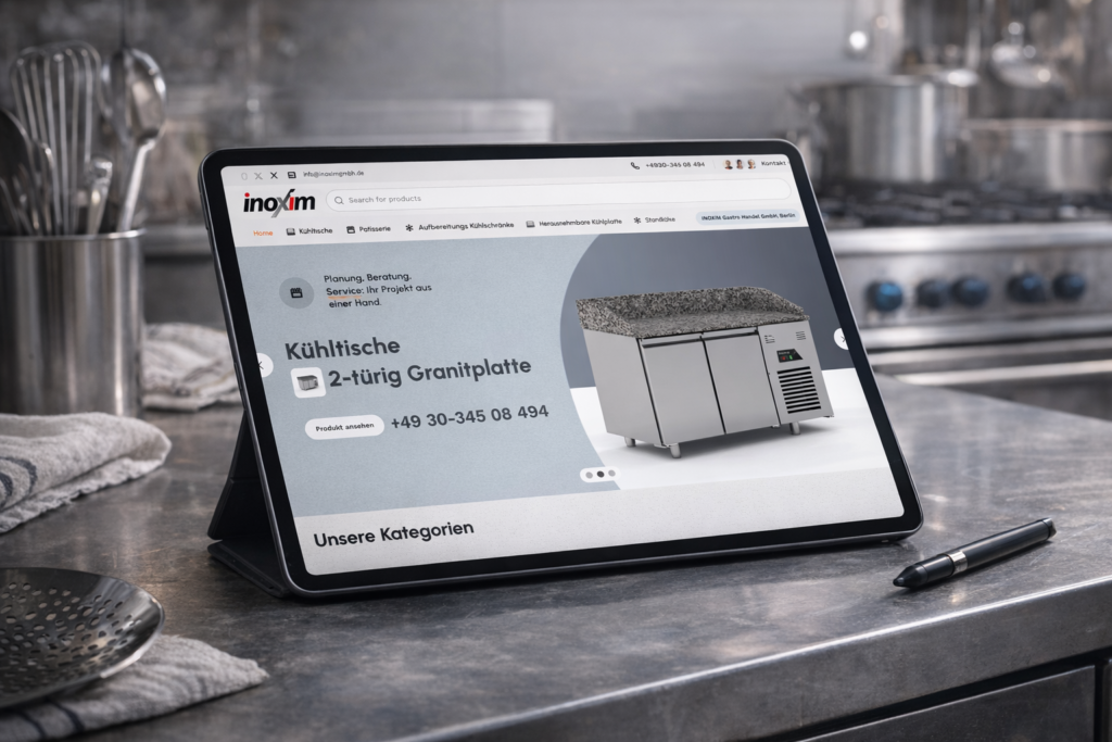 Chocolate Umbrellas Website Design, Berlin 7